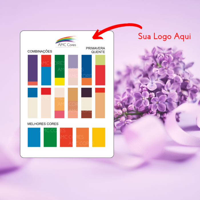 Card Combinações Cromáticas Personalizados