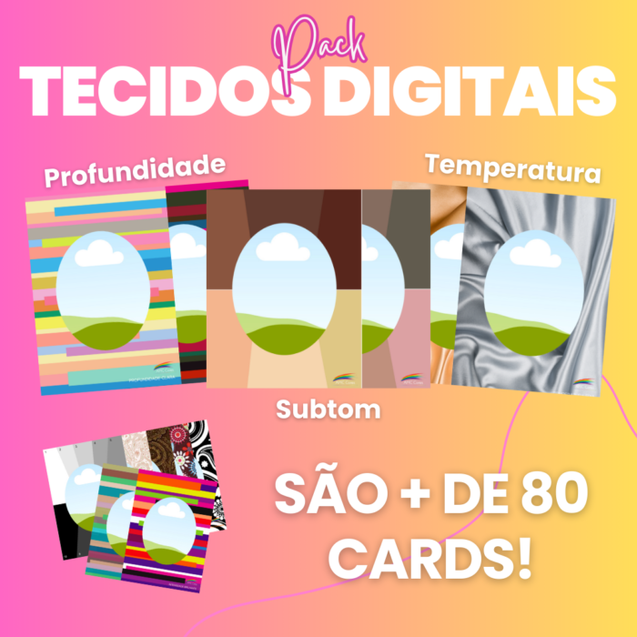 PACK com mais de 80 Tecidos Digitais - Arquivo em PDF